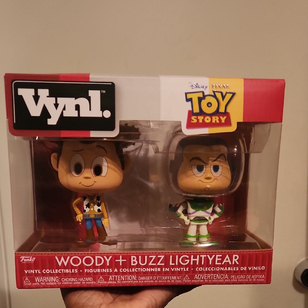 Disney Funko Vynl Woody and Buzz Lightyear 2 Pack Figures